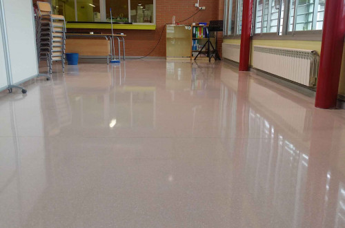 Pulidos y Abrillantados de Suelos en Colegios en el Alt Empordà